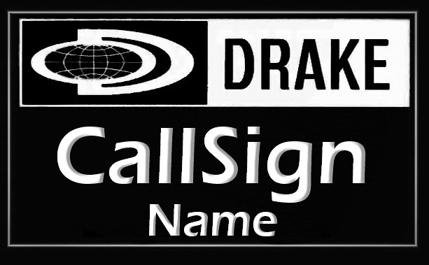 Drake Radio Custom Call Sign LED Light Sign